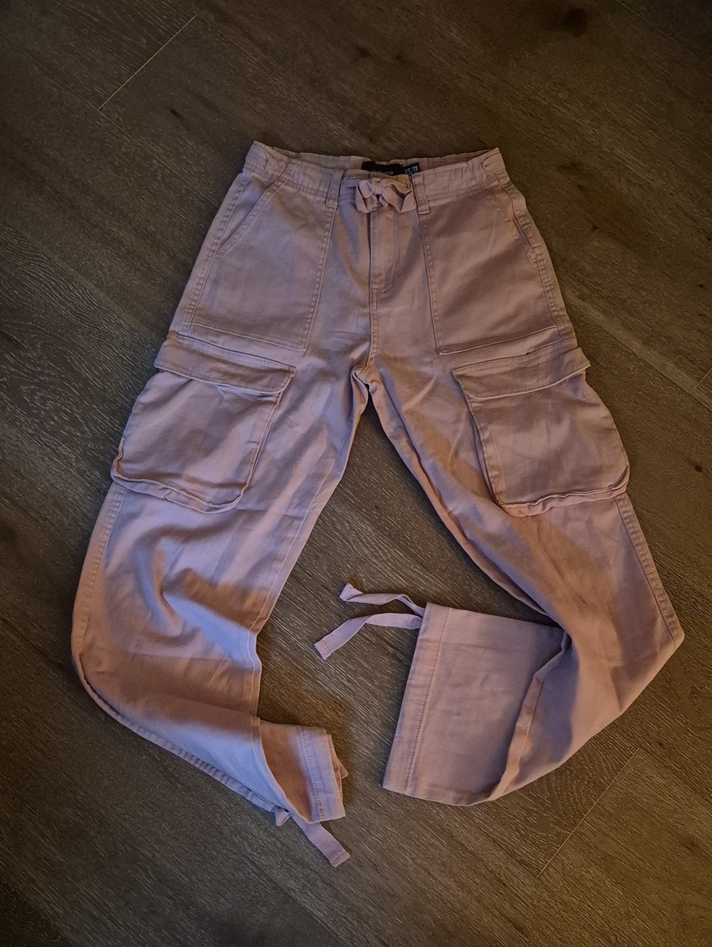 refuge Straight Leg Cargo Pants - Dusty Mauve